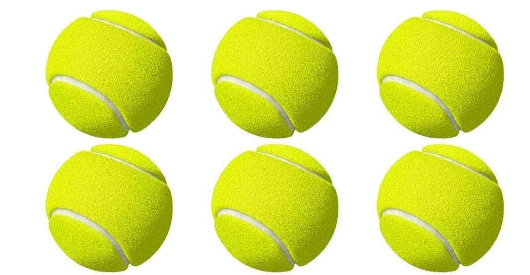 TIJARAT Sport Green CricketTennis Ball-Pack
