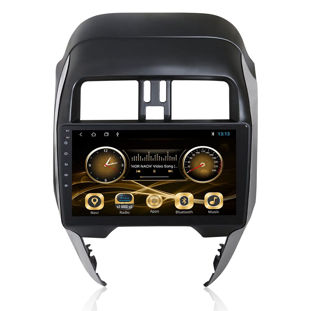 CLAYTONCar Stereo Screen For Nissan Sunny Full Touch Android Multimedia Monitor & Screen Tablets Video Players, Support 1024x768P (RAM 6GB, ROM 128GB)