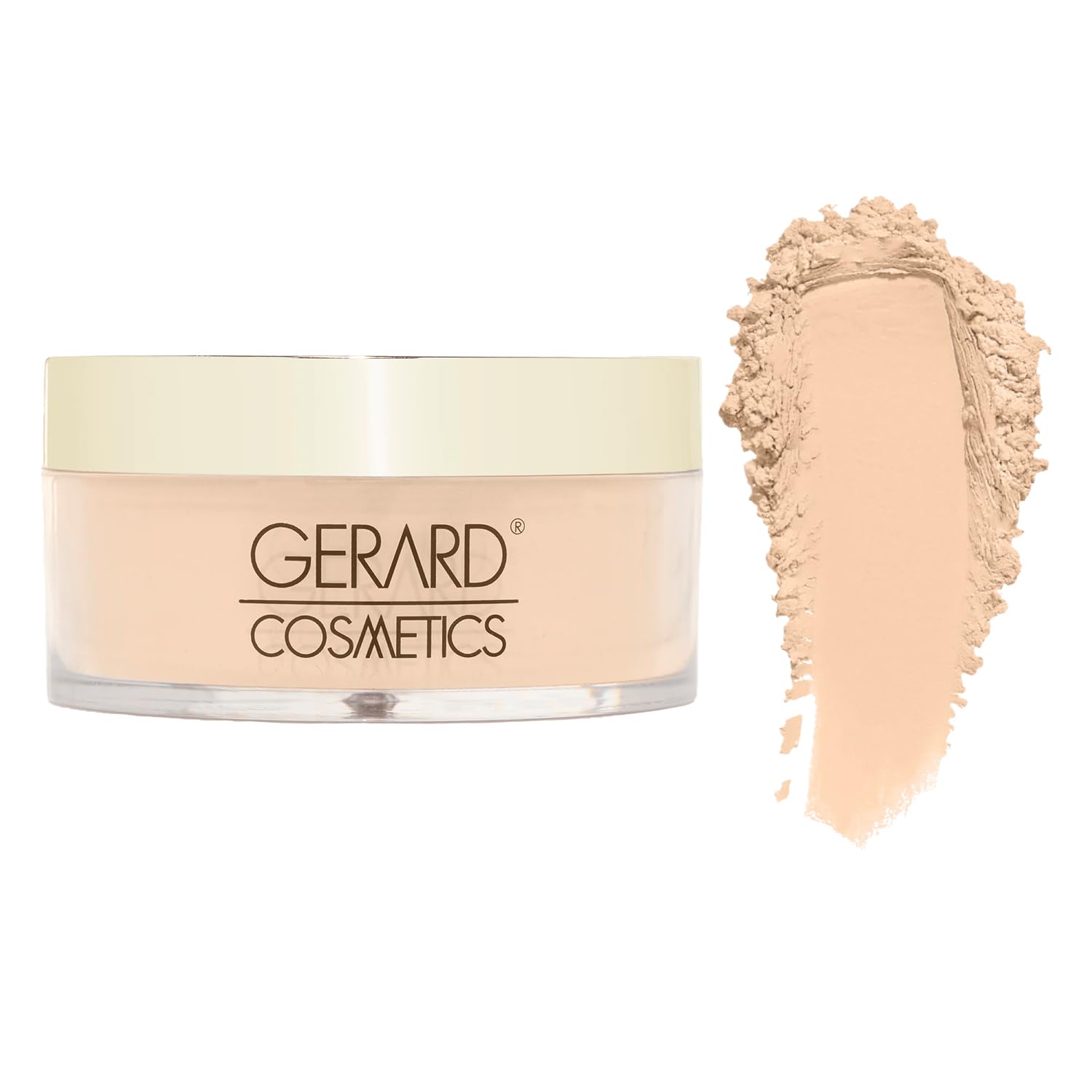 Slay the Bake Blurring Powder by Gerard Cosmetics (Translucent), Soft Matte Loose Setting Powder, Minimizes Fine Lines for Mature Skin, Talc Free,