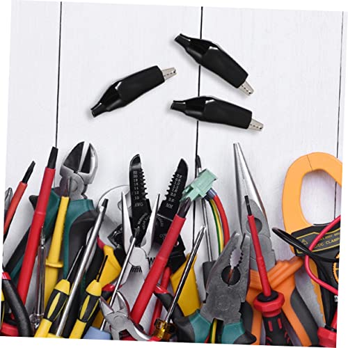 VILLCASE Kit De Botas Jacaré 30Pcs Sonda Em Clipes Braçadeiras Isoladas Braçadeira Elétrica Crocodil