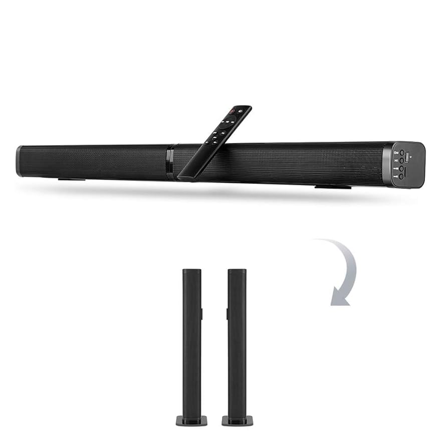Amazon.com: SAMTRONIC 40W Detachable Soundbar for TV,37