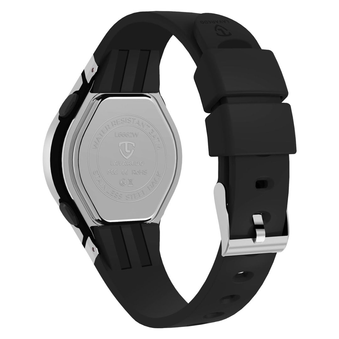 Timever Reloj para Mujer con Correa de Silicona,Reloj Digital Mujer con Alarma,Cronómetro,Fecha,Luz