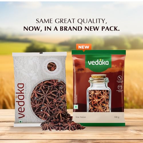Image of Amazon Brand - Vedaka Star Anise, 100 g