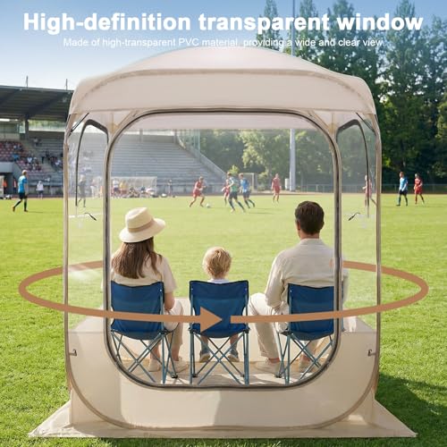 Carpa deportiva All Weather con vista panorámica 360° miniatura 5