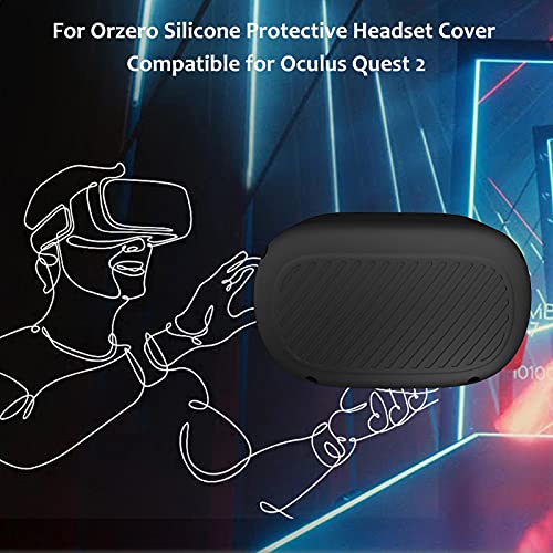 RSPD Projetado para a alça de cabeça Oculus Quest 2, equipamento de realidade virtual usável, estojo