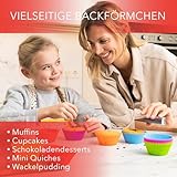 Zoom IMG-1 avana stampi per muffin riutilizzabili Zoom IMG-1 avana stampi per muffin riutilizzabili