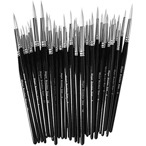 Major Brushes Synthetic Sable Paintbrush Class Pack Cover