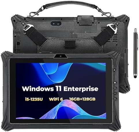 MUNBYN High-End Rugged Windows Tablet IRT10, 10.1