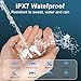 Pixel Earbuds Wireless Bluetooth 5.4 Headphones with 48H Playback for Google Pixel 10a 10 Pro XL 10 9A, Deep Bass Stereo Ear Buds IPX7 Waterproof, in-Ear Earphones with Mic for iPhone 17e 17 16