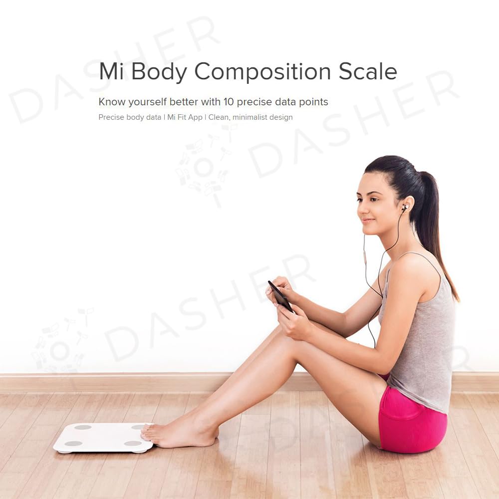 Xiaomi Mi Smart Body Fat Scale 2 Bluetooth 5.0 Bilancia Monitor Display LED