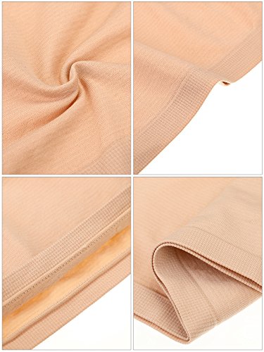 Image of HESTYA 3 Pack Women's Strapless Bandeau Bra Seamless Bralette Soft Stretchy Non-Padded Wireless Tube Top Bras