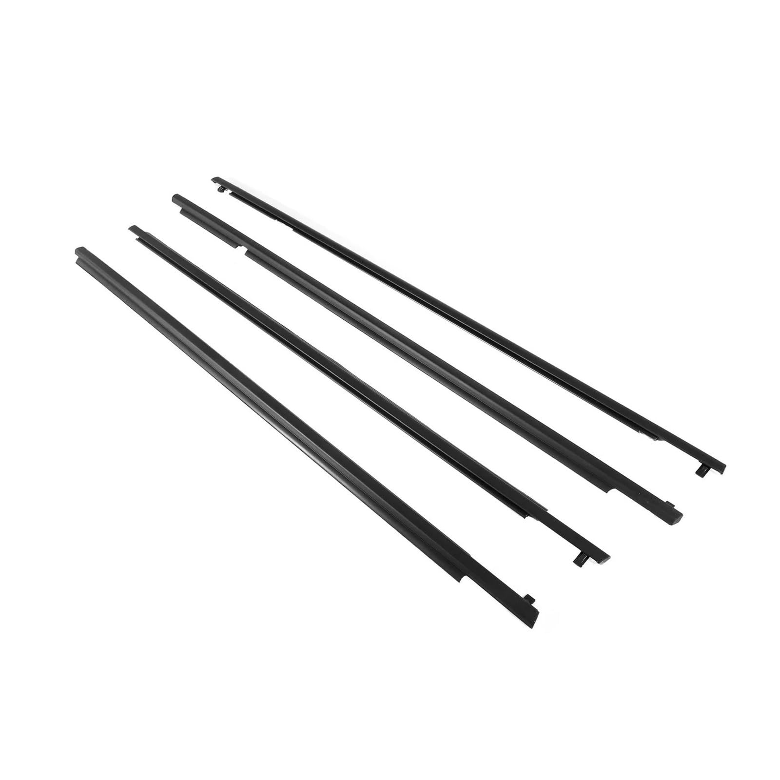for Toyota RAV4 2006 2007 2008 4Pcs Car Window Rubber Sealant Strip Side Weatherstrip Rainproof Weather Car Window Seals