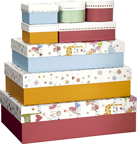 Preisvergleich Produktbild Geschenkkarton Noha sort.