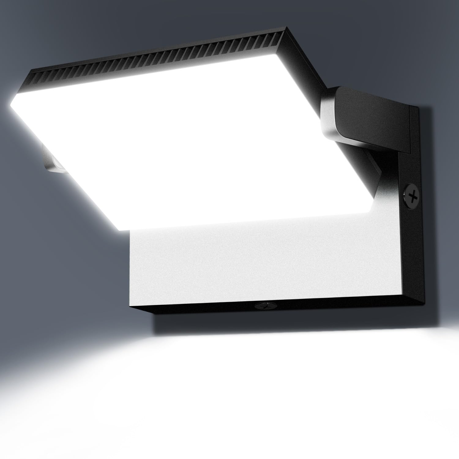 ledmo 150W Außenwandleuchten LED Strahler 6000K mit 360° Sch