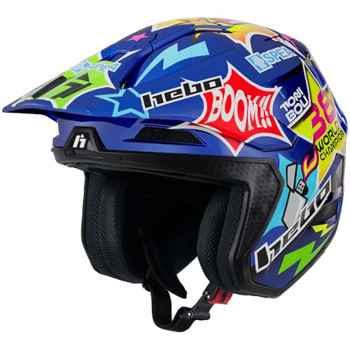 Hebo HTR F02 Toni BOU 38 Open Face Helmet L