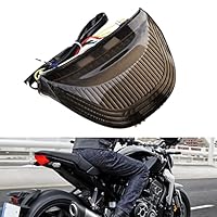 JMTBNO Motorrad LED Rücklicht Led Bremslicht Blinker Lauflicht Schwarz Geräuchert Rücklichter Wasserdicht 12V Kompatibel mit Hon-da CBR600RR CBR 600 RR 2003-2006 CBR1000RR CBR 1000 RR 2004-2007