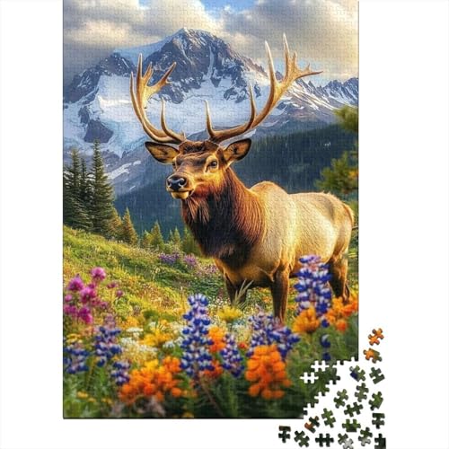 Puzzle de 1000 piezas de paisaje alpino, el regalo original para entusiastas