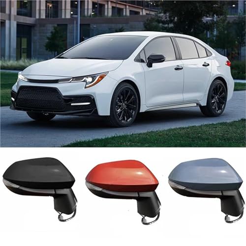 Rétroviseurs électriques réglables chauffants pour Corolla gauche rouge - 6