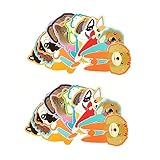 Bannières en papier, drapeaux et papier robuste, conçus pour célébrer l'anniversaire de votre chien.