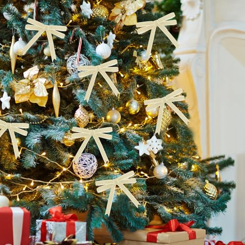 Image of Tsorode 25 Yards Dark Green Velvet Ribbon,3 /8 Inch Christmas Tree Ribbon