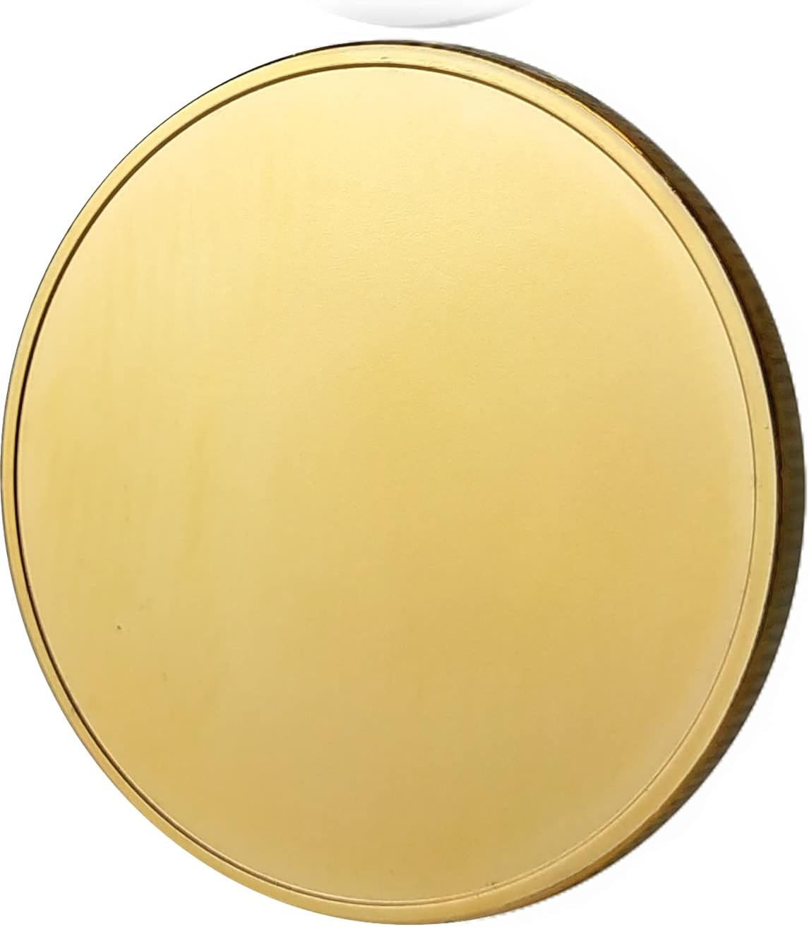 20 Pcs Blank Challenge Coin Gold Platd Laser Blank Coins for Engraving 1.57 Inch Round 0.11 Inch Thick Metal Stamping Blanks Laser Engravable for DIY Crafts Gifts Coin Collections Jewelry Making