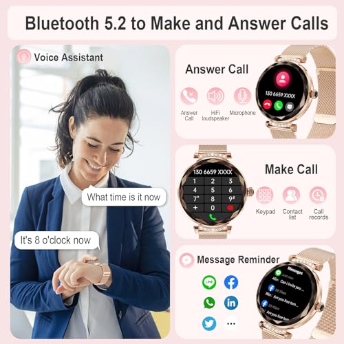 niolina Smart Watch for Women Answer/Make Call - Image 2