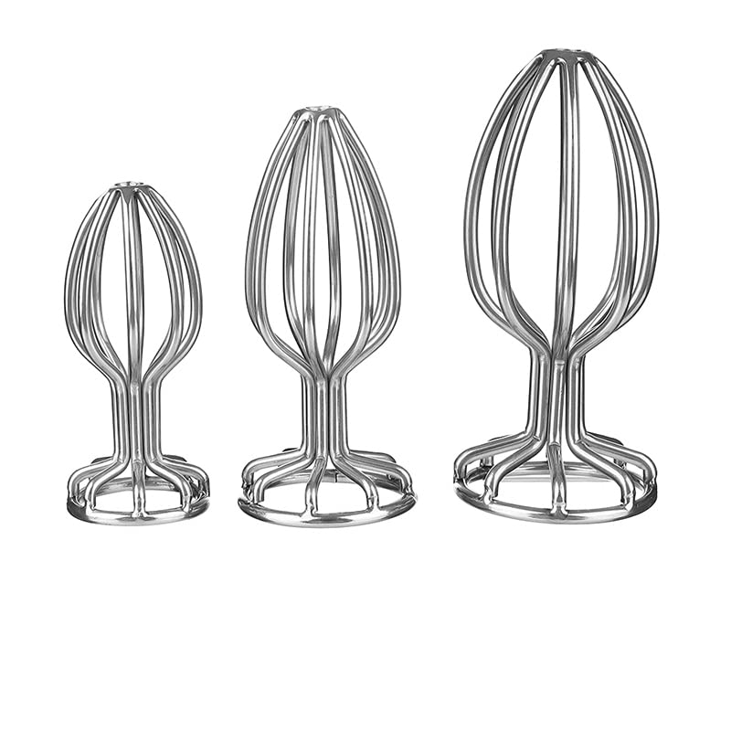 Anal Butt Plug Metal Hollow Anal Plug Adult Sex Toys Prostate Massage Stainles Steel Anal DildoToys for Men Women 18+