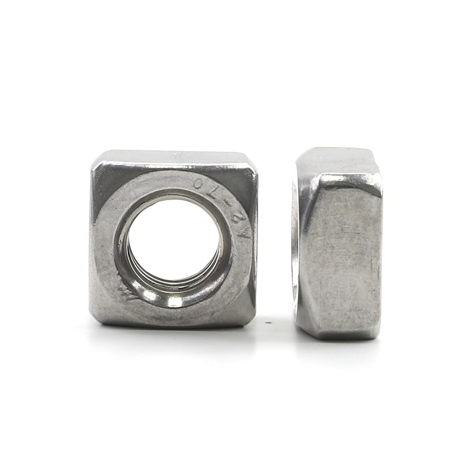 5-50pcs Metric Square Nut M3 M4 M5 M6 M8 M10 Stainless Steel Blind Nut for Metal Channels Furniture(M8 10pcs)