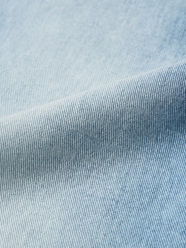 Image of The Souled Store Baggy-Fit Denim: Men and Boys Zip Fly Washed Cotton Spandex Lightweight Durable Everyday Streetwear Baggy Fit Jeans