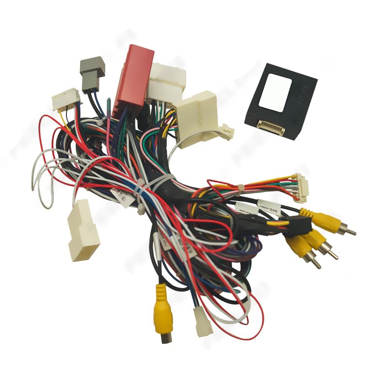 Car 16pin for Audio Wiring Harness with Canbus Box for Mazda CX-5 2017 Aftermarket Stereo Installation Wire Adapter - (Color Name: Cable with Canbus)