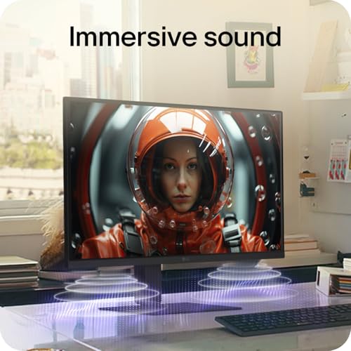 Image of LG 27U730A 27 inch 4K UHD Ultrafine IPS Monitor, HDR10, DCI-P3 90%, USB-C 90W PD, Height /Tilt /Swivel Stand, Virtually Borderless, LG Switch, Eye Care, Mac & PC Compatible