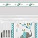 Sweet JoJo Designs Mod Elephant Baby Childrens and Kids Wall Paper Border