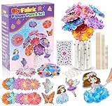 Kit de bricolage Mallette de bricolage - Bouquet de fleurs avec paillettes - Kit créatif - Cadeau d'anniversaire