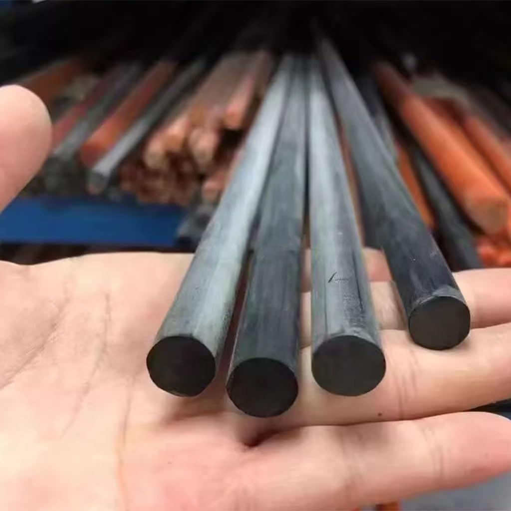 1pcs 6mm 8mm 10mm Black Bakelite Bar, 1000mm Insulation Phenolic Composition Rod Phenol-Formaldehyde Resin Stick(10mm)