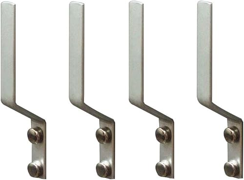 4 ganchos de aluminio para zapatos, estante organizador de estantes para colgar en la puerta disponible en Yaxa Colombia