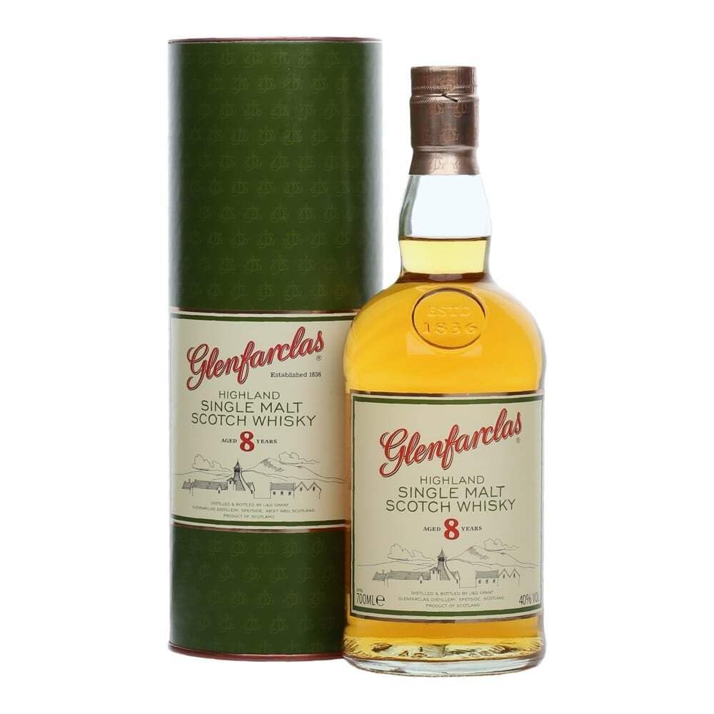 Glenfarclas Single Malt Scotch Whisky 0,7 l Flasche in Tube