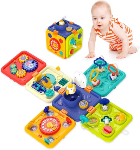 Image of Toys for 1 2 Year Old Boy Montessori Busy Board 1 Year Old Boy Gifts
