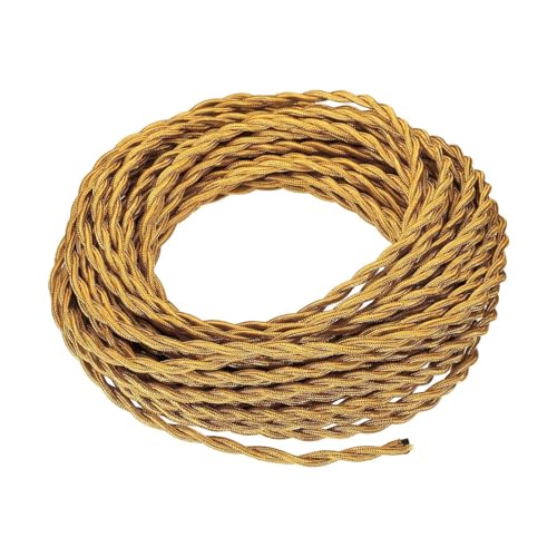 Image of CALANDIS Pendant Light Cord DIY Lighting Fixture Cable for Industrial Bedroom Kitchen Gold | Lighting Parts & Accessories | Lamps, Lighting & Ceiling Fans