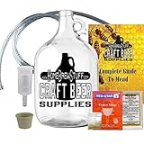 TAPCRAFT - Mead Making Kit - Reusable Fermentation Kit - Make Honey Wine at Home - Great Gift Ideas