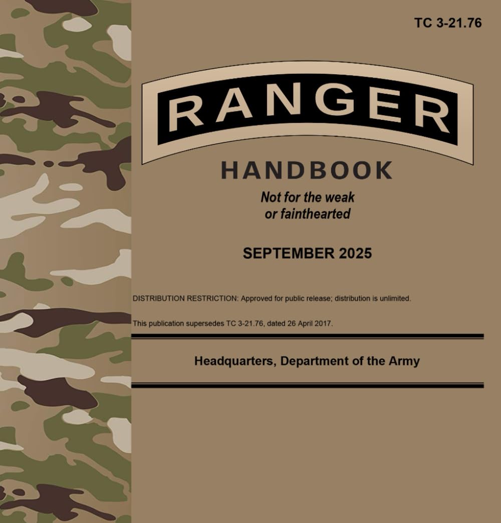 TC 3-21.76 Ranger Handbook - Sep. 2025: Field Pocket Size