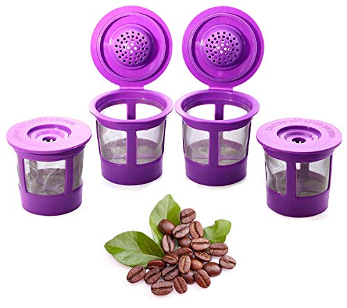Reusable K Cups Coffee Filter Pod for Keurig 1.0 & 2.0 Machines