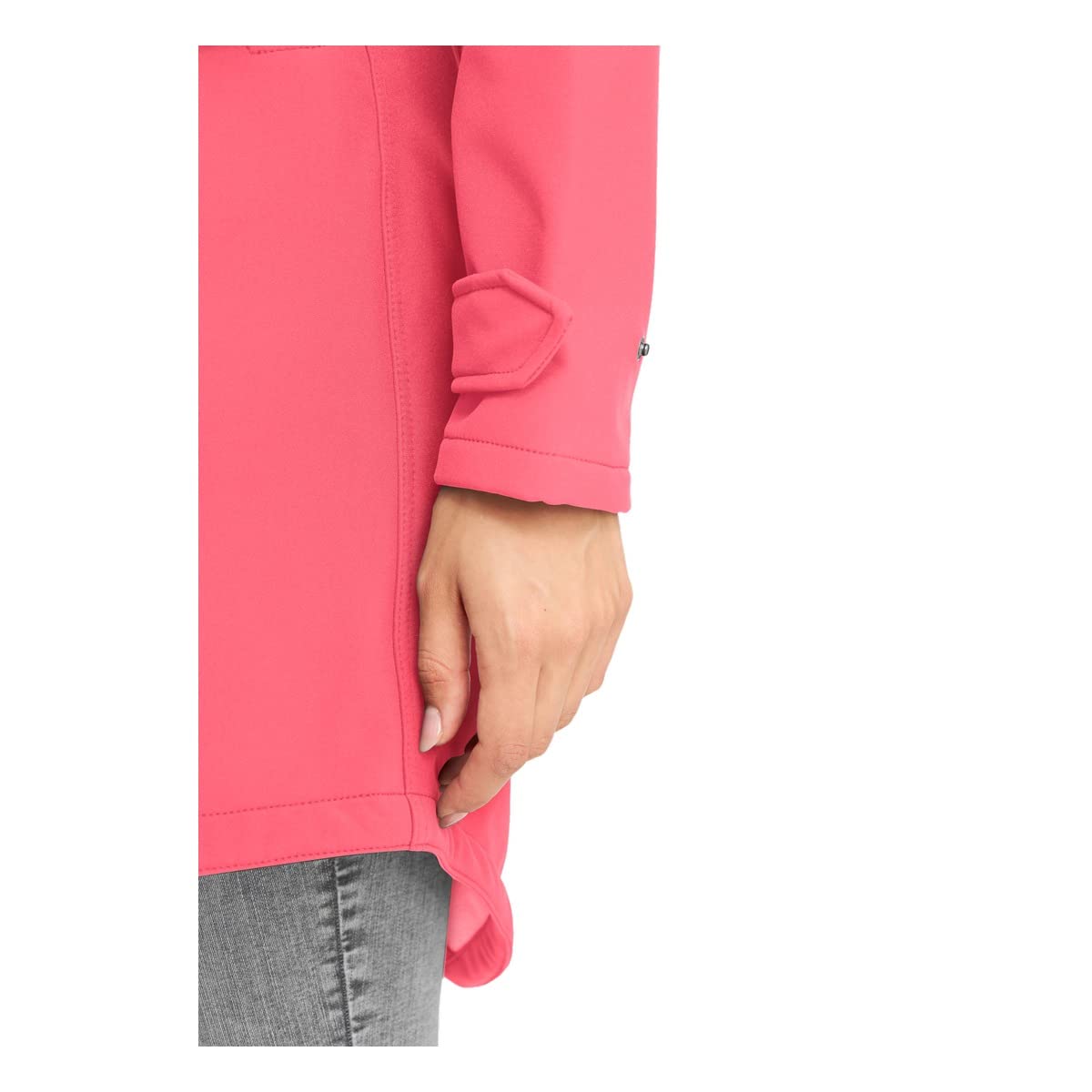 derbe Hamburg Damen Softshelljacke Friese Island Regenjacke Paradise pink/pink Icing pink - 42