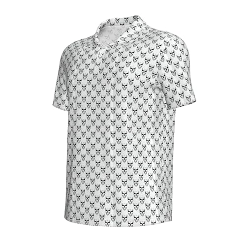 Chemise squelette homme décontractée manches courtes Halloween