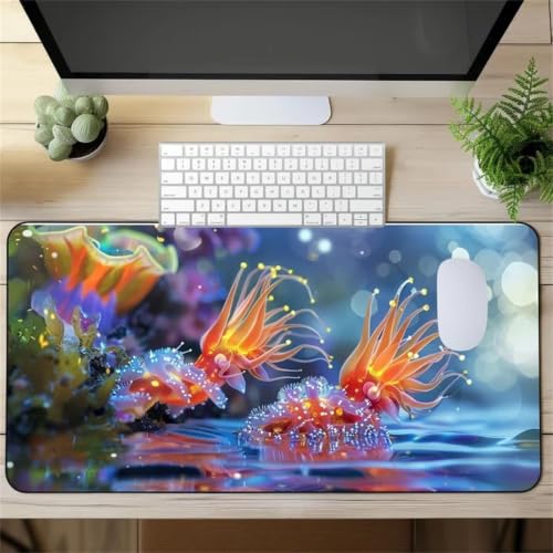 Tapis de souris gaming idéal pour le bureau et la maison décor océan aquatique