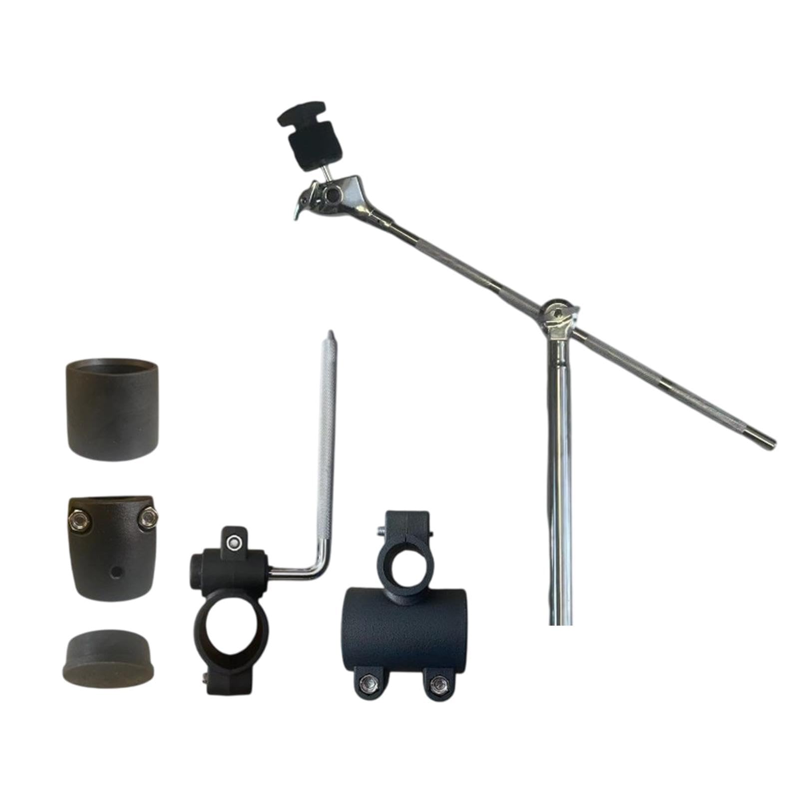 MagiDeal Supporto per estensione del braccio di piattano di estensione Parte di percussione Porta di supporto per per manettale per metallo accessorio facile