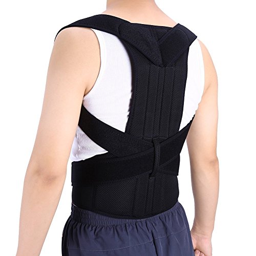Ajustable Posture Correcteur pour Soulager la Douleur de Dos Respirant Ceinture de Posture Correction Lombaire pour...