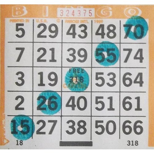 Dab-O-Ink 4Oz Aqua Bingo Dauber #TOP1