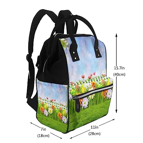 Sac à dos à langer noir pour simplifier les sorties avec bébé - 2