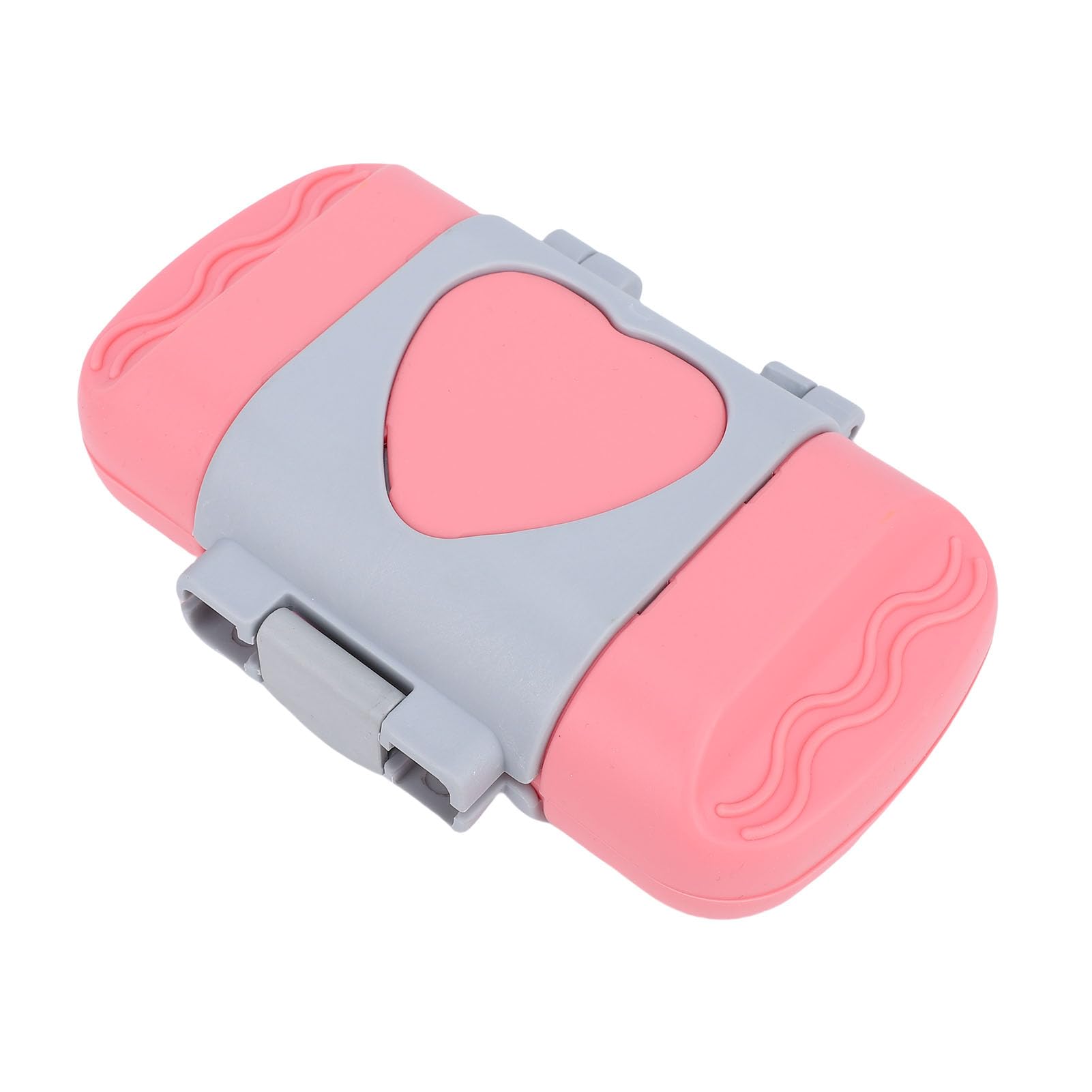 Yosoo Health Gear Macchina per Panini per la Colazione Tostapane Elettrico e Microonde Multifunzione Compatta e Portatile per la Casa, L'hotel All'aperto con Piastre Antiaderenti in Lega di (PINK)