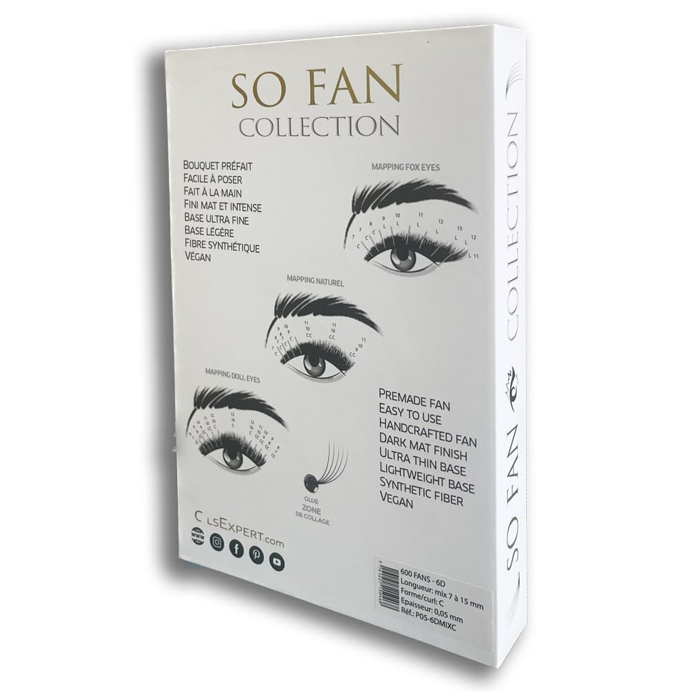 So Fan Collection Bouquet Préfait 5D courbure L